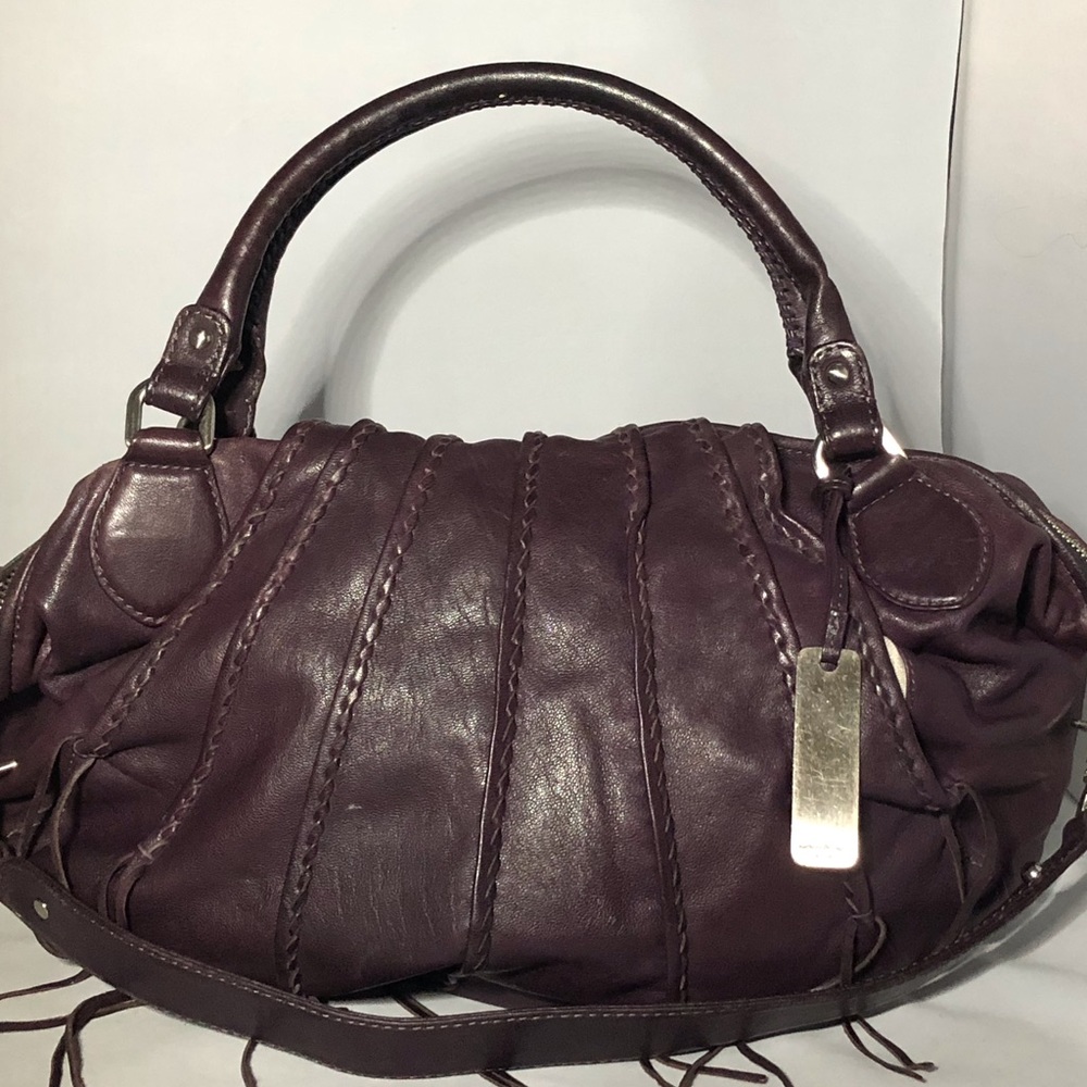 Botkier Purple Leather Satchel